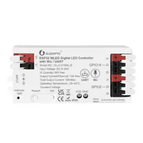 GL-C-015WL-D SOGLEDWOW Gledopto Wled Led Strip Controller Mic