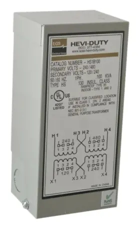 783472100200 SOLAHD Ventilated Automation Transformer Phase