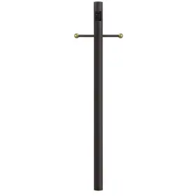 7-C-BZ SOLUS Burial Lamp Post Cross Arm Grounded Convenience
