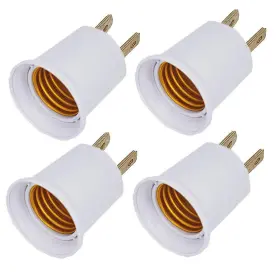 631145477145 SROVIL Socket Adapter Converts Outlet Lamp
