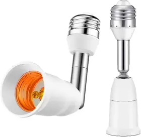 LINGRUIYI39 SROVIL Light Socket Extender Extension Vertical