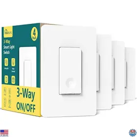 B07V3XB1QG STANLEY Smart Light Switch Pack Wi Fi Remote Alexa
