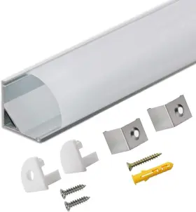 606989414779 STARLANDLED Led Channel Milky Cover Strip Lights