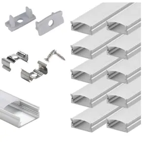 AP03U-3M STARLANDLED Meter Led Channel Milky Cover
