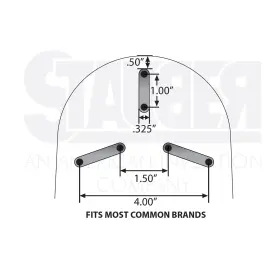 817904025493 STAUBER Fan Blades Acrylic #2