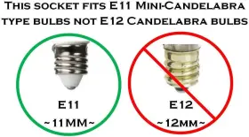 313103033043 STEAMLIT Pack Mini Candelabra Screw Ceramic #2