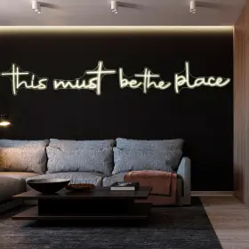 Sunchayi B0c9sk7btv This Must Be The Place Neon Sign 80.5 X 14.3 Light For Home Bedroom