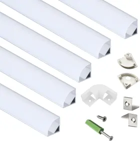 1002 SUNNY WOOD Led Strip Channel Diffuser Extruded