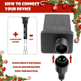 787502247491 SUNXIZ Yard Inflatable Plug Adapters Power #3