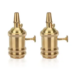 228193 SUPERDREAM Copper Light Socket Pendant Lamp Holder