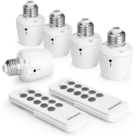 URLS25A SURAIELEC Remote Control Light Socket Bulb Base Wall