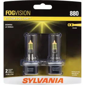 Sylvania 880fv.bp2 880 Fog Vision Yellow Halogen Street Legal Performance Bulbs