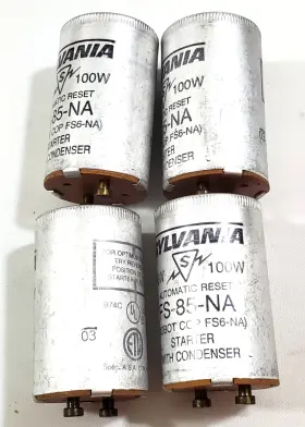 FS-85-NA SYLVANIA Fluorescent Lamp Starters
