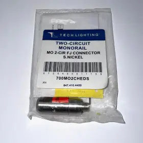 700MO2CHEDS TECH LIGHTING Circuit Monorail Connector 700MO2CHEDS TECH LIGHTING Circuit Monorail Connector
