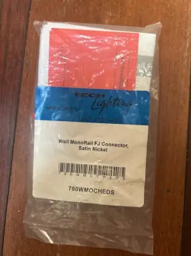 700WMOCHEDS TECH LIGHTING Wall Monorail Freejack Connector