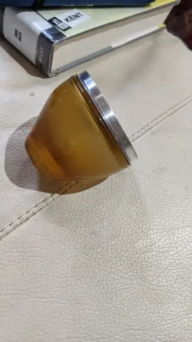 756460181307 TECH LIGHTING Round Glass Shield Amber Finish