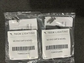 700MOCCAPS TECH LIGHTING Monorail Fixture End Cap