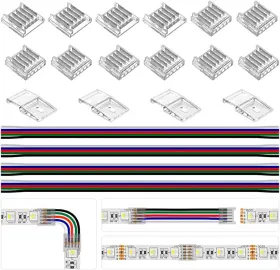 5PIN-12MM-SMD-BB-BX-XC CORNER Pin Transparent Connector Kit