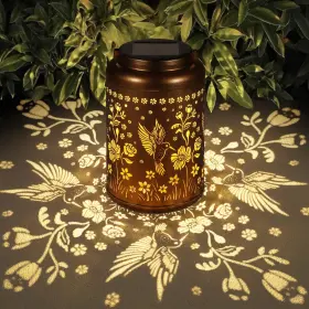 B0CQCCB95G TEPAKEN Solar Lanterns Waterproof Hummingbird Mom