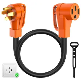 EC-15FT-US TERA Electric Extension Cord Evs Rvs He