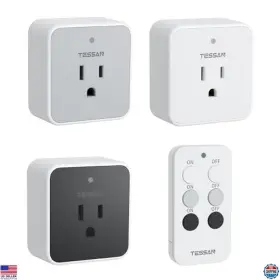 B0CTSF4S14 TESSAN Pack Remote Control Outlet Switch Lights