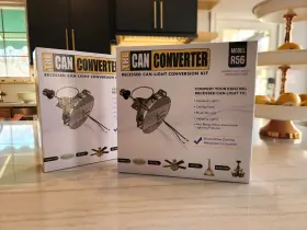 R56-RMB-CHR THE CAN CONVERTER Chandeliers
