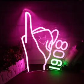 B0D6DZKYWR TIABUY Sorority Neon Signs Gesture Lights