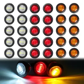 TMH-3LED-10Y-10R-10W TMH Amber Light Led Marker