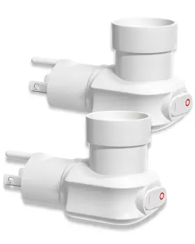 MAX-20W TOBEBRIGHT Pack Plug Light Socket Adapter