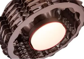 Litcvr-tf-oce TODAYS FANS Light Cover Oceano Ceiling Fan