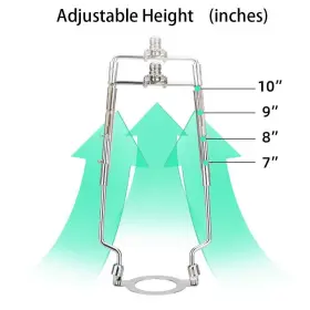 717186460749 TOOTOO STAR Lamp Shade Harp Holder Standard Base #3