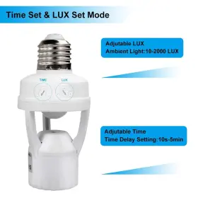 191005737616 TOPLIMIT Motion Sensor Light Socketpir Detector #3