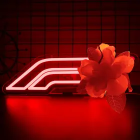 B0FYC6VJDZ TOPQUALI Racing Neon Wall Sports Led Lights Sign