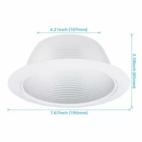 FX-34391 TORCHSTAR Recessed Recess Light Step Baffle Ring #3