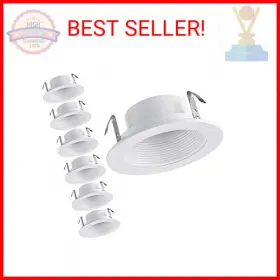 LNRLT-4-6PWHT TORCHSTAR Classic Recessed Recess Light Step