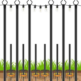 B0G6ZS3667 TQQVXX Pack Light Polesmetal Fork Poles