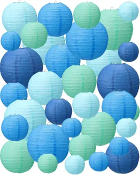 B0DQC5S6N7 TREELA Paper Lanterns Classroom