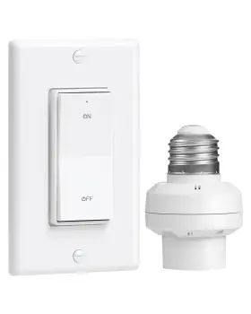 TRLS11B TREEWELL Wireless Light Switch Chain Fixture Socket