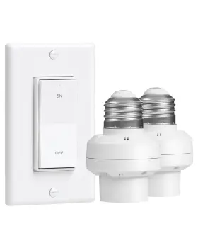 TRLS12B TREEWELL Wireless Light Switch Chain Fixture Base