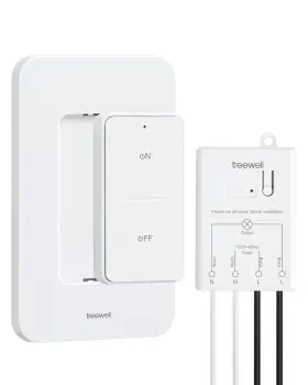 TWLS11A TREEWELL Wireless Light Switch Receiver Rf Remote Kit TWLS11A TREEWELL Wireless Light Switch Receiver Rf Remote Kit