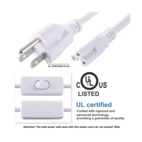 YTG-6FT-PLUG-25P TRLIFE Pack Power Cord Led Light Switc #2