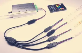 710185997230 TRONICSPROS Pin Led Splitter Cable Flex Strip #3
