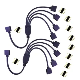 710185997230 TRONICSPROS Pin Led Splitter Cable Flex Strip