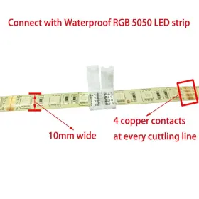 766832890164 TRONICSPROS Pin Led Strip Connectors Unwired #3