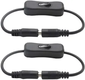 COMINHKG088244 TRONICSPROS Led Strip Light Inline Switch Jack
