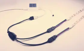 LED031 TRONICSPROS Pin Led Splitter Cable Strip Tape #3