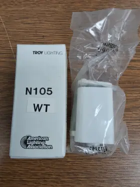 N105WT TROY LIGHTING Pendant Adapter Track