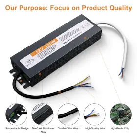 700306829762 TUNICHX Waterproof Led Power Supply Voltage #2