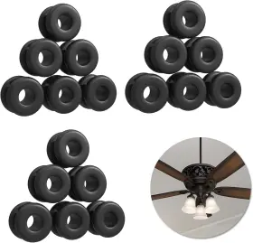 711181193213 ULVEOL Set Rubber Grommets Hunter Ceiling Fan
