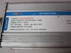 UP100S12W UNION Waterproof Led Driver Power Supply #2